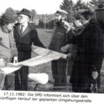 SPD Saerbeck informiert sich über zukünftigen Verlauf der Umgehungsstraße